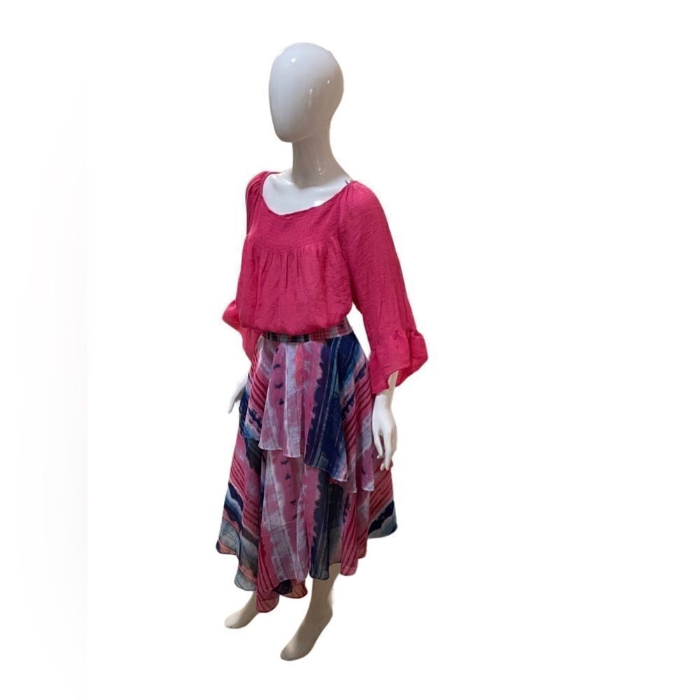 INC International Concepts Ombre Tie Dye Skirt 2X - Picture 8 of 8